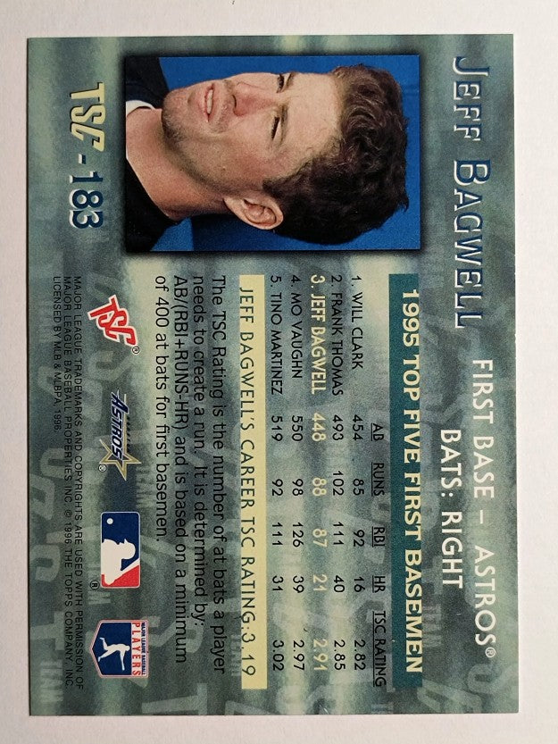 1996 Stadium Club #183 Jeff Bagwell TSC SP