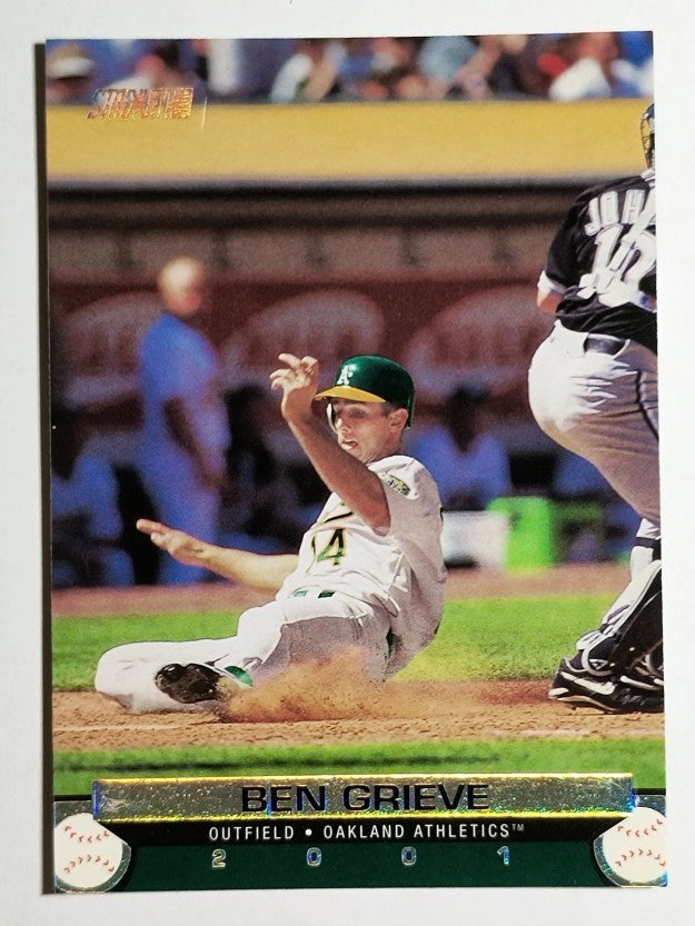 2001 Stadium Club #19 Ben Grieve