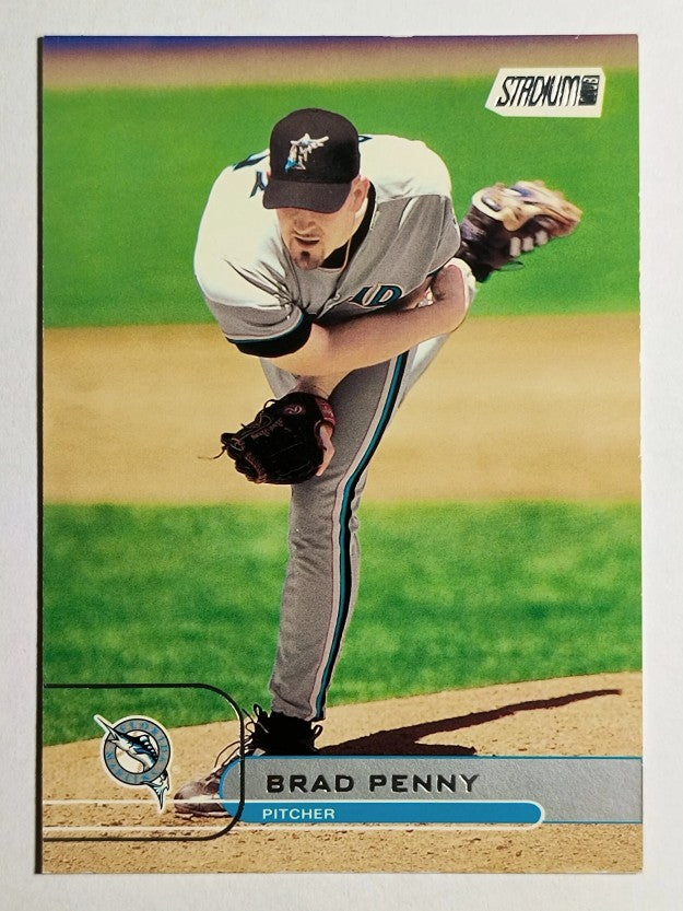 2002 Stadium Club #55 Brad Penny