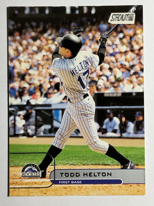 2002 Stadium Club #100 Todd Helton