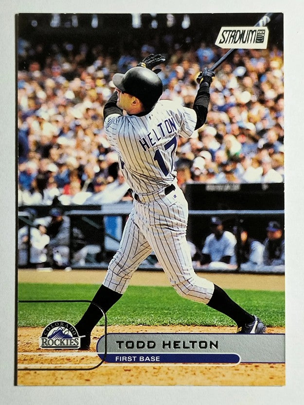 2002 Stadium Club #100 Todd Helton