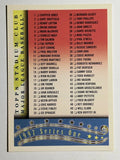 1997 Stadium Club Checklists #1 Series One