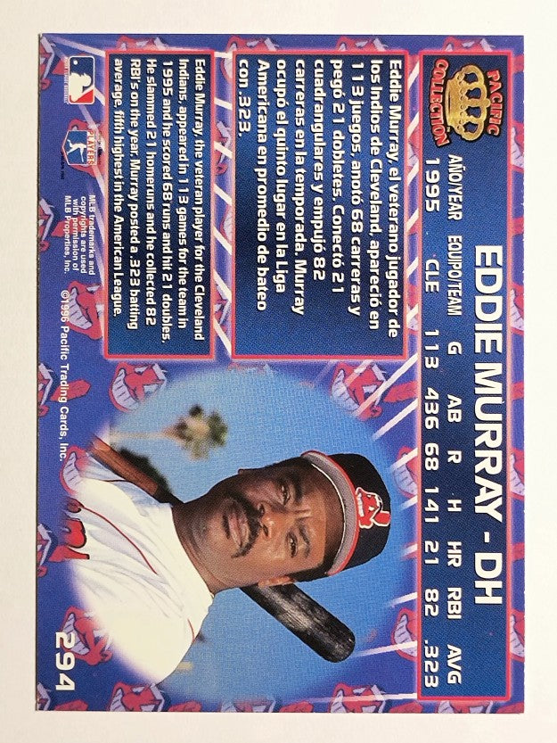 1996 Pacific #294 Eddie Murray