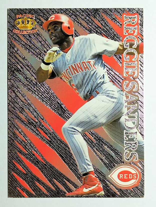 1996 Pacific Prisms #P17 Reggie Sanders