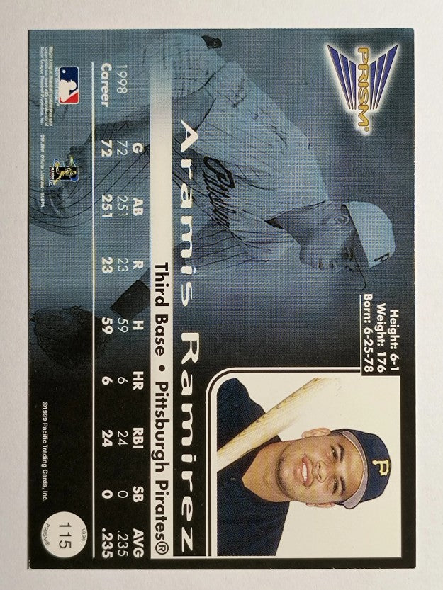1999 Pacific Prism #115 Aramis Ramirez