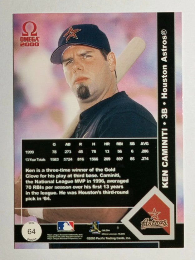 2000 Pacific Omega #64 Ken Caminiti