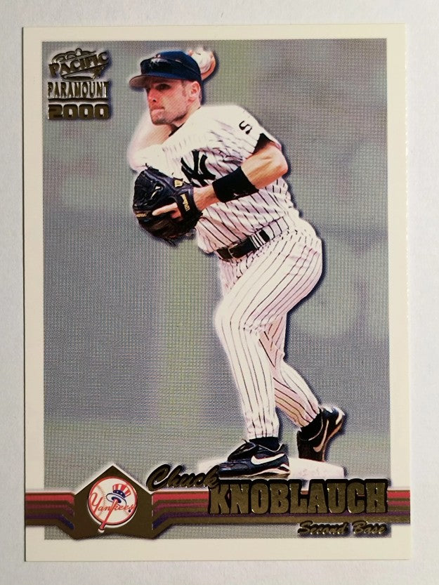 2000 Paramount Gold #160 Chuck Knoblauch