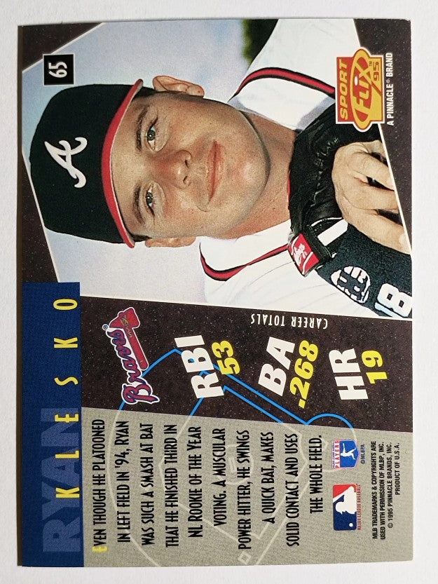 1995 Sportflix #65 Ryan Klesko