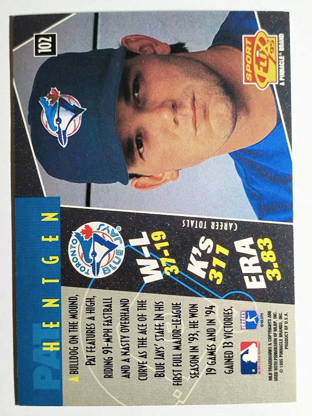 1995 Sportflix #102 Pat Hentgen