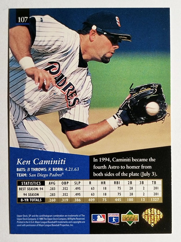 1995 SP #107 Ken Caminiti