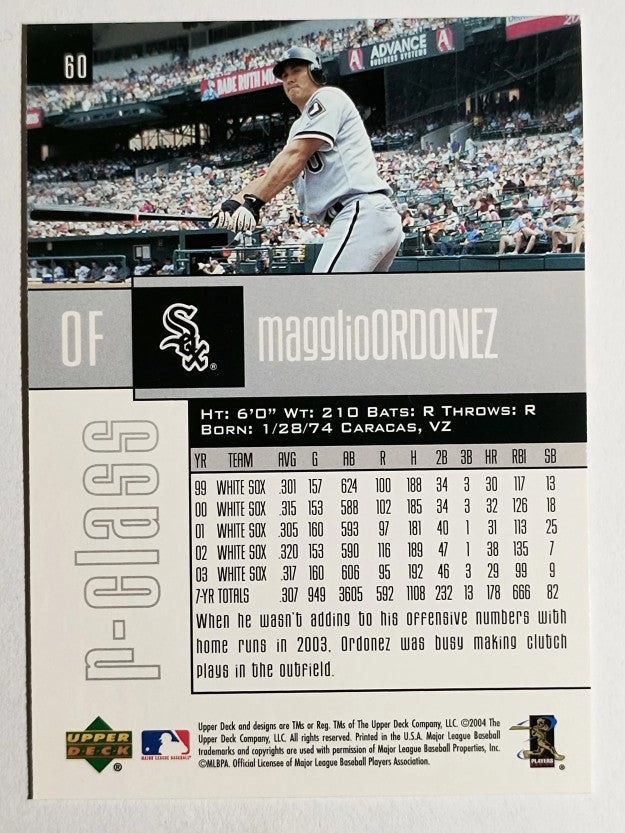 2004 Upper Deck r-class #60 Magglio Ordonez