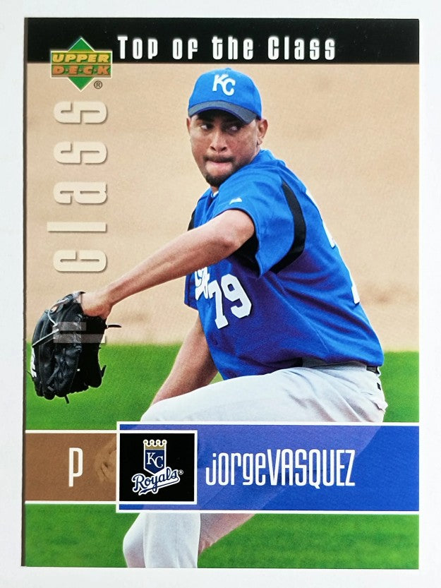 2004 Upper Deck r-class #136 Jorge Vasquez TC RC