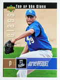 2004 Upper Deck r-class #136 Jorge Vasquez TC RC