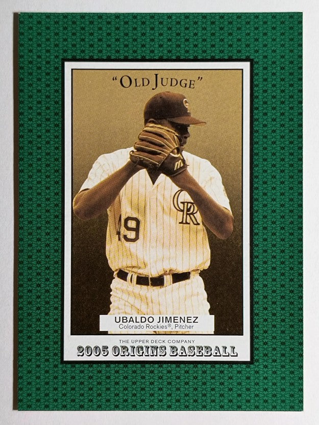 2005 Origins #284 Ubaldo Jimenez YS RC