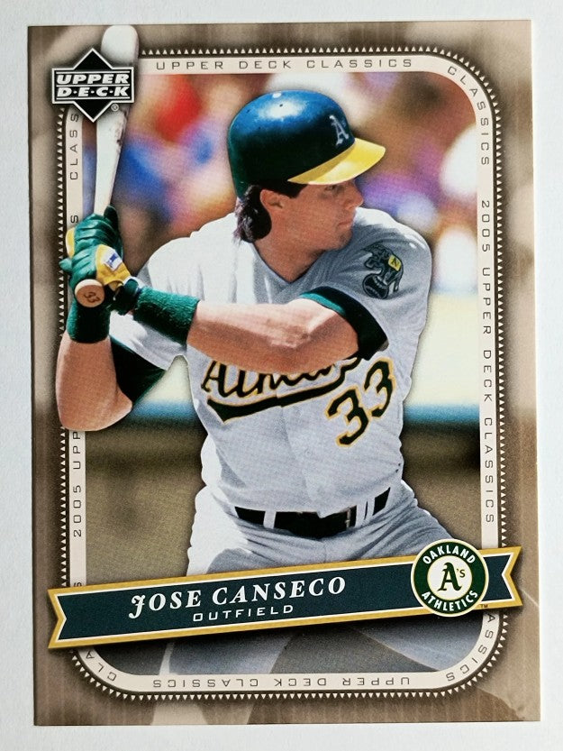 2005 Upper Deck Classics #58 Jose Canseco