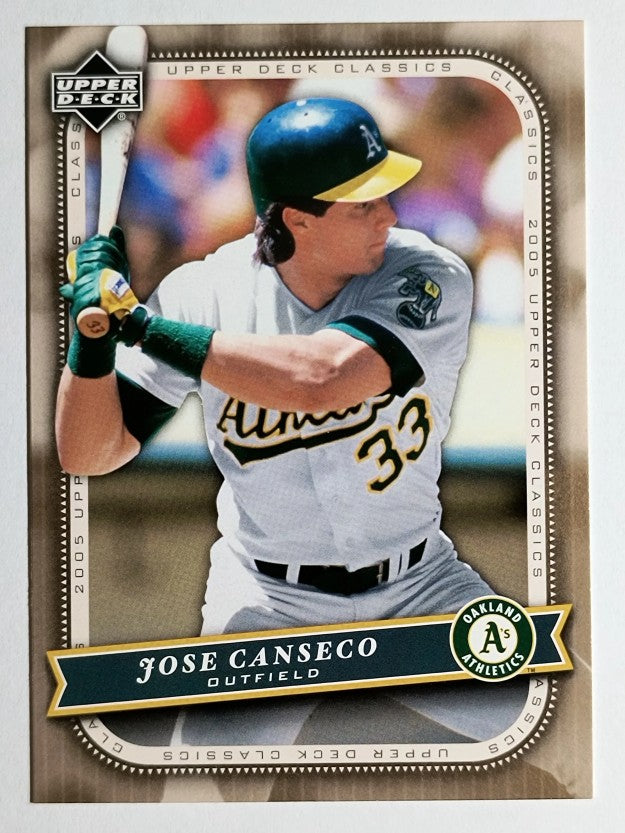 2005 Upper Deck Classics #58 Jose Canseco
