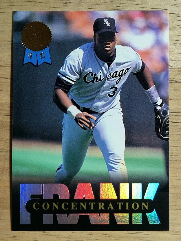 1993 Leaf Thomas #9 Frank Thomas/Concentration