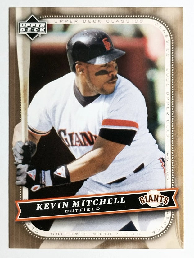 2005 Upper Deck Classics #63 Kevin Mitchell