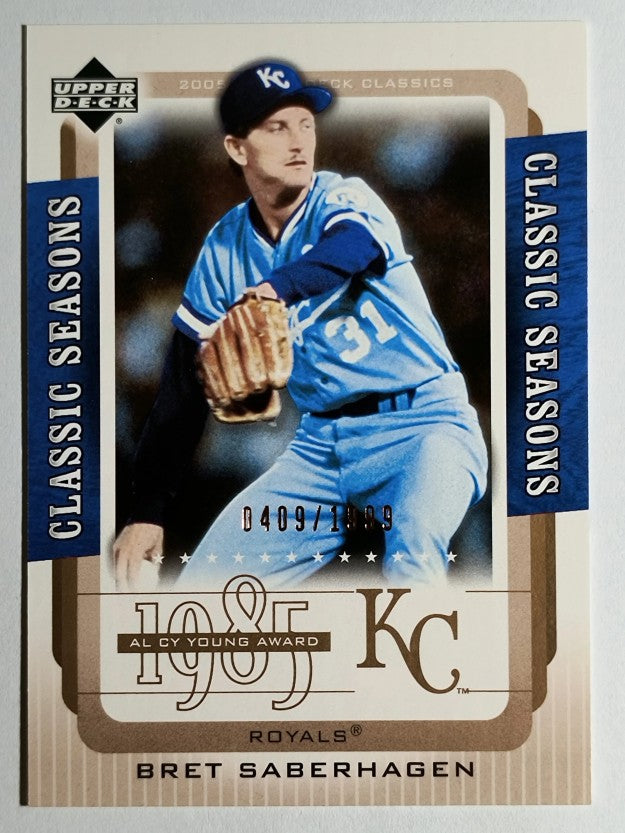 2005 Upper Deck Classics Seasons #BS Bret Saberhagen