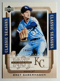 2005 Upper Deck Classics Seasons #BS Bret Saberhagen