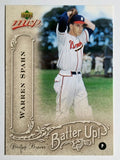 2005 Upper Deck MVP Batter Up #39 Warren Spahn