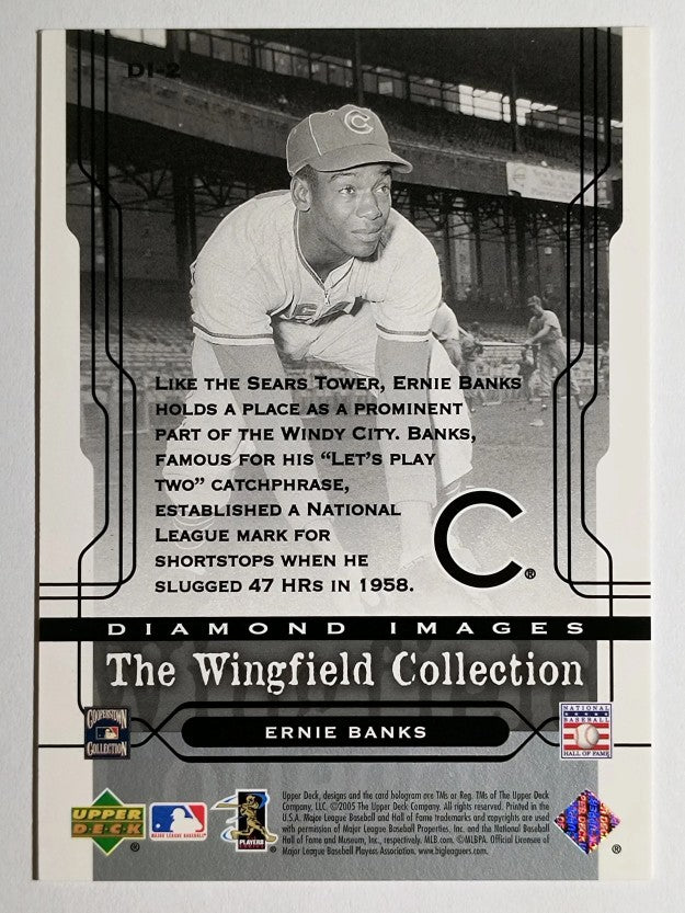 2005 Upper Deck Wingfield Collection #2 Ernie Banks