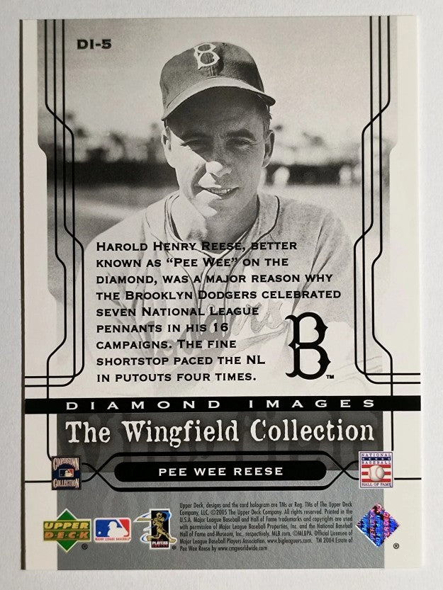 2005 Upper Deck Wingfield Collection #5 Pee Wee Reese