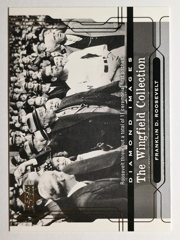2005 Upper Deck Wingfield Collection #14 Franklin D. Roosevelt