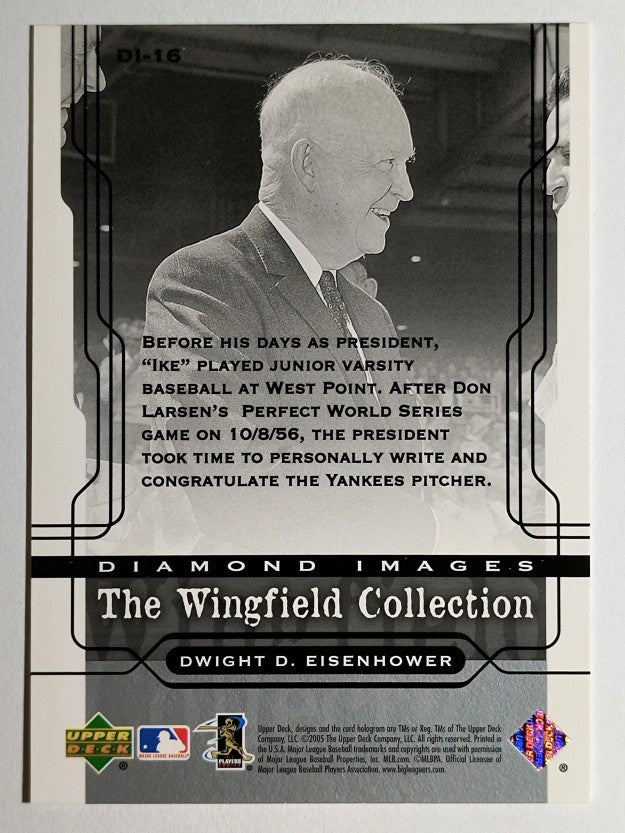 2005 Upper Deck Wingfield Collection #16 Dwight D. Eisenhower