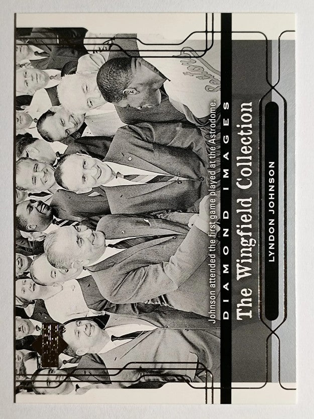 2005 Upper Deck Wingfield Collection #18 Lyndon Johnson