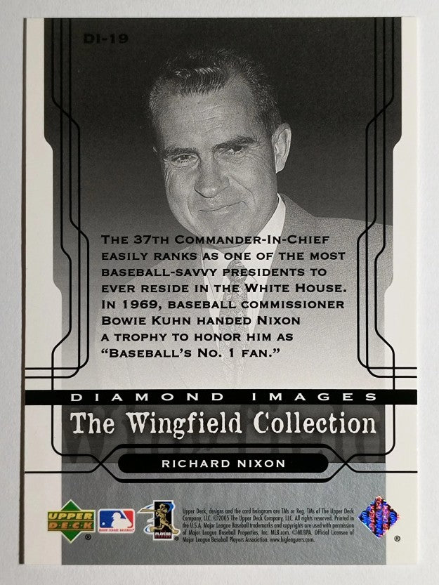 2005 Upper Deck Wingfield Collection #19 Richard Nixon