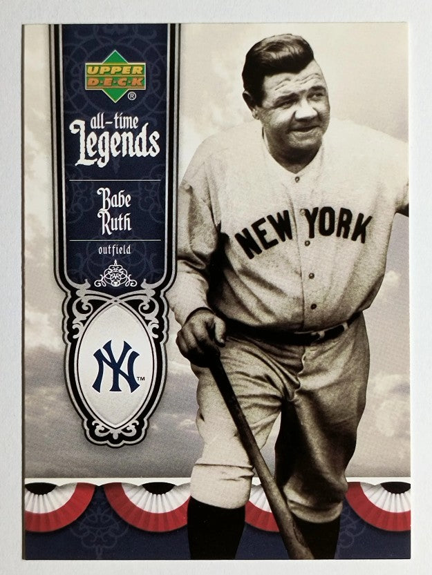 2006 Upper Deck All-Time Legends #AT3 Babe Ruth