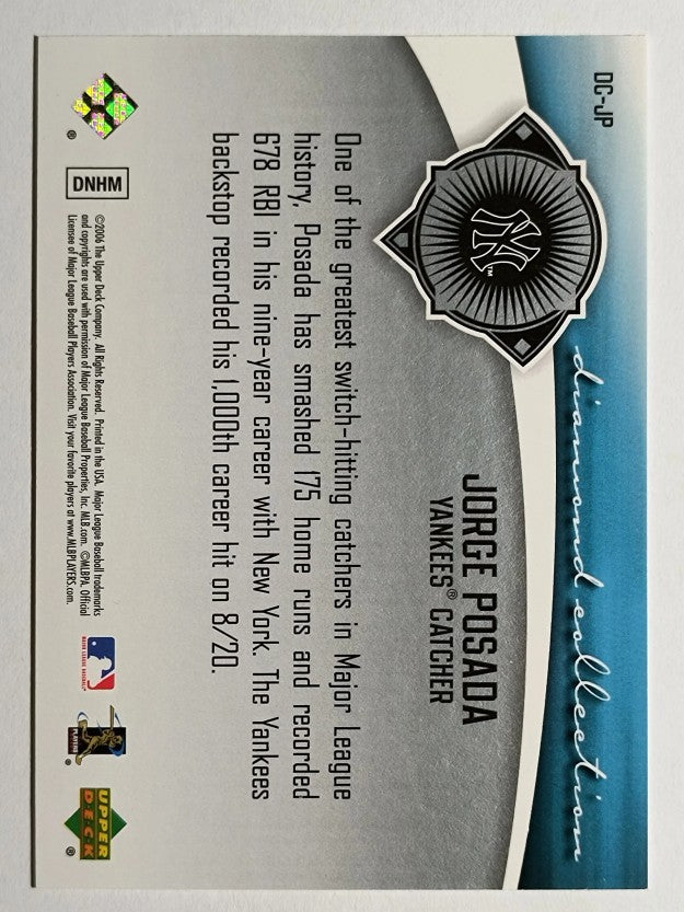 2006 Upper Deck Diamond Collection #JP Jorge Posada