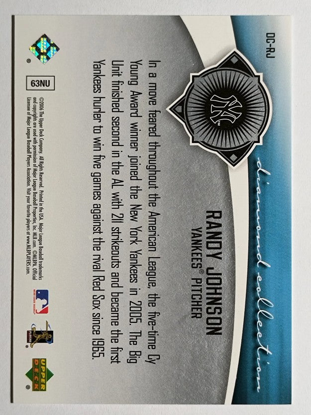 2006 Upper Deck Diamond Collection #RJ Randy Johnson