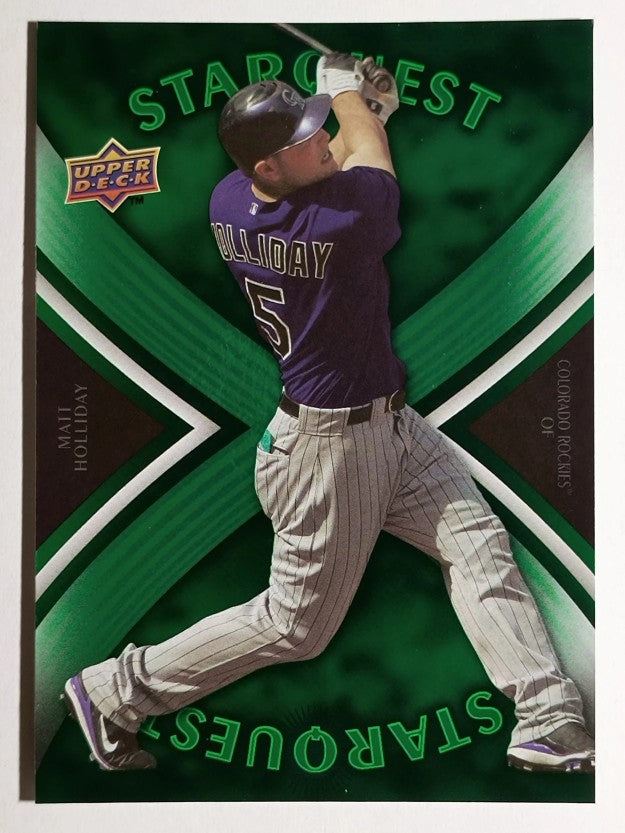 2008 Upper Deck First Edition StarQuest #SQ7 Matt Holliday