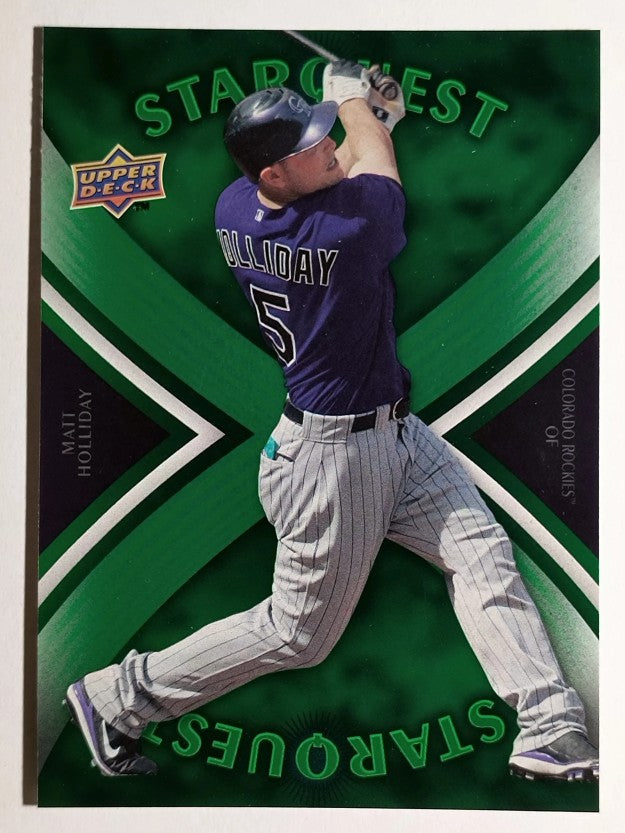2008 Upper Deck First Edition StarQuest #SQ7 Matt Holliday