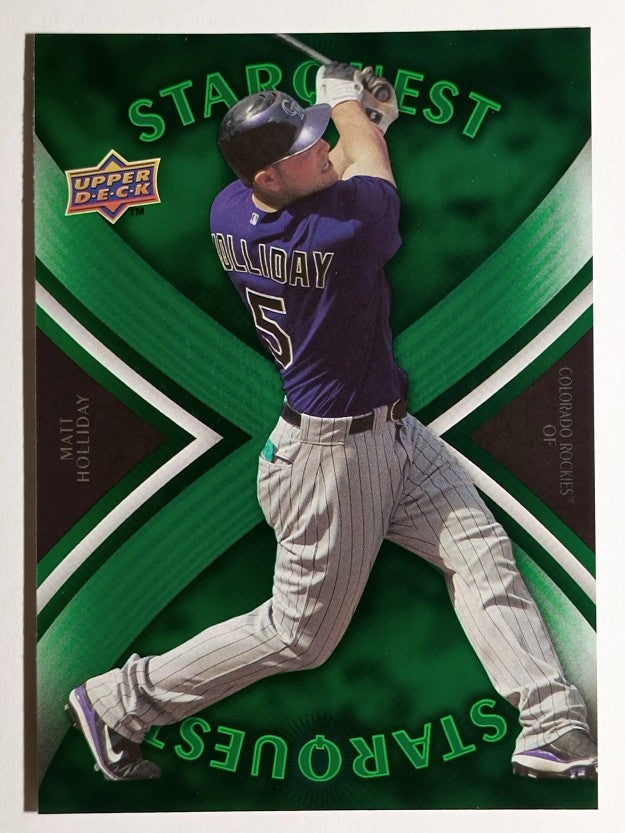 2008 Upper Deck First Edition StarQuest #SQ7 Matt Holliday