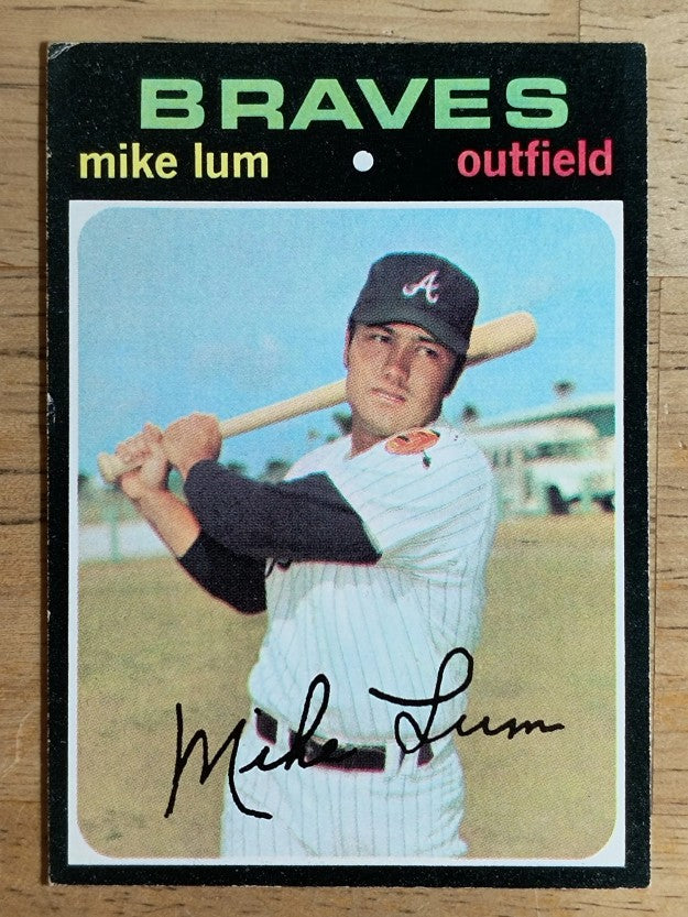 1971 Topps #194 Mike Lum (EX)