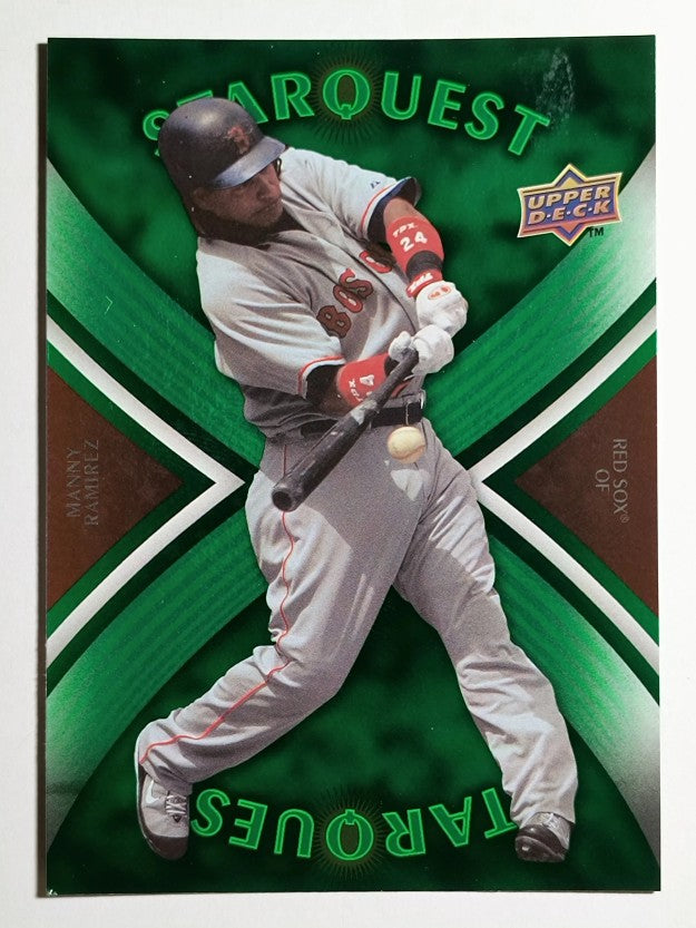 2008 Upper Deck First Edition StarQuest #SQ18 Manny Ramirez (NM)