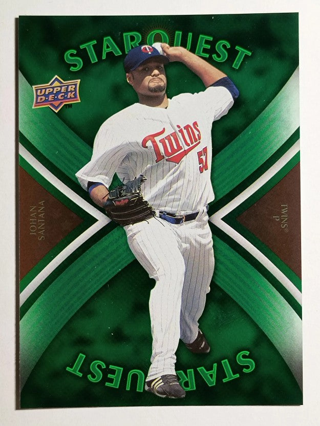 2008 Upper Deck First Edition StarQuest #SQ21 Johan Santana