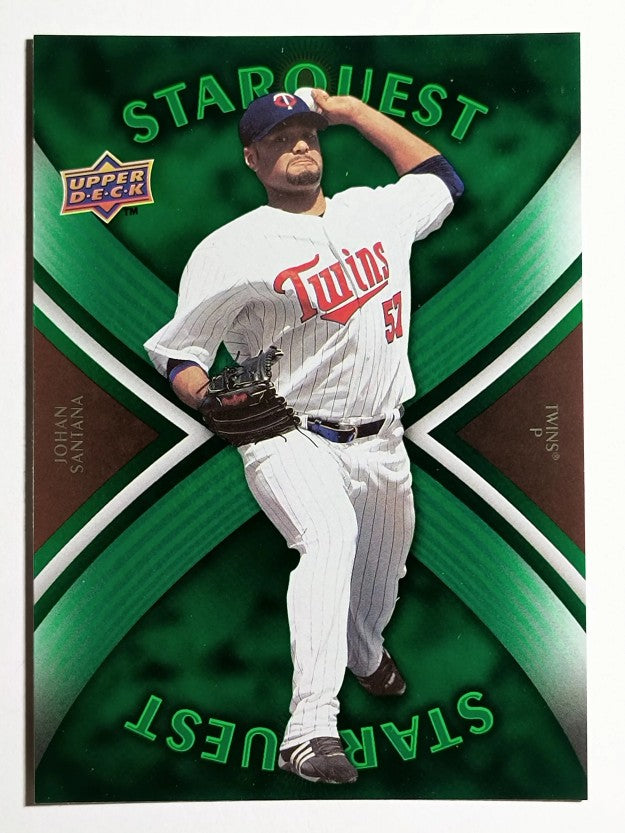 2008 Upper Deck First Edition StarQuest #SQ21 Johan Santana