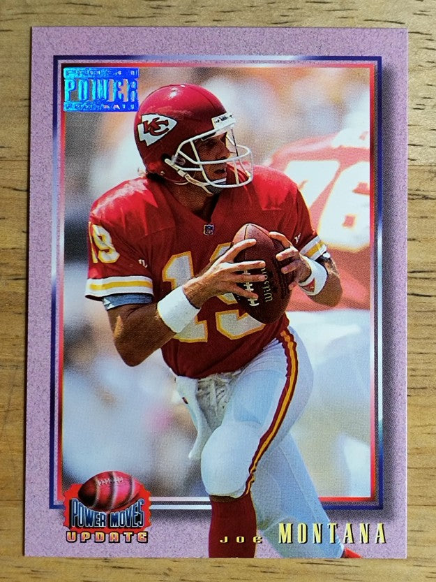 1993 Power Update Moves #10 Joe Montana