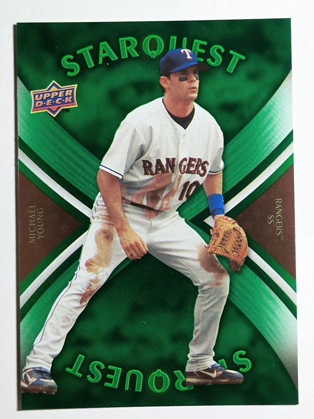 2008 Upper Deck First Edition StarQuest #SQ30 Michael Young