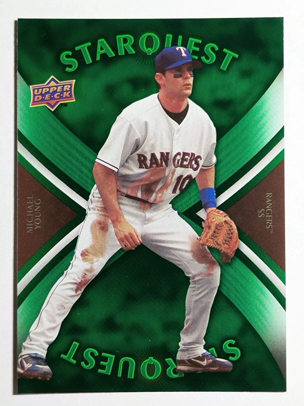2008 Upper Deck First Edition StarQuest #SQ30 Michael Young