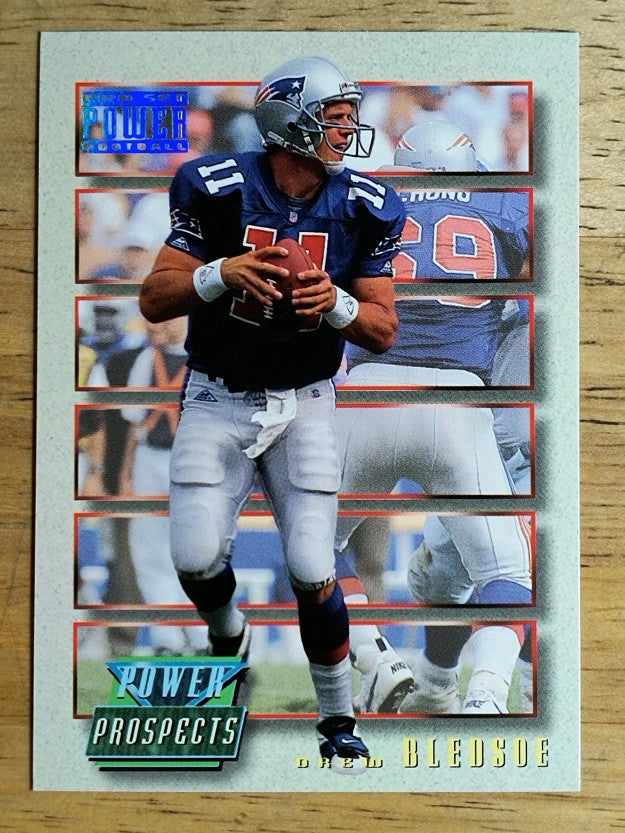 1993 Power Update Prospects #1 Drew Bledsoe RC
