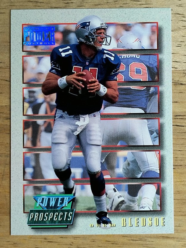 1993 Power Update Prospects #1 Drew Bledsoe RC