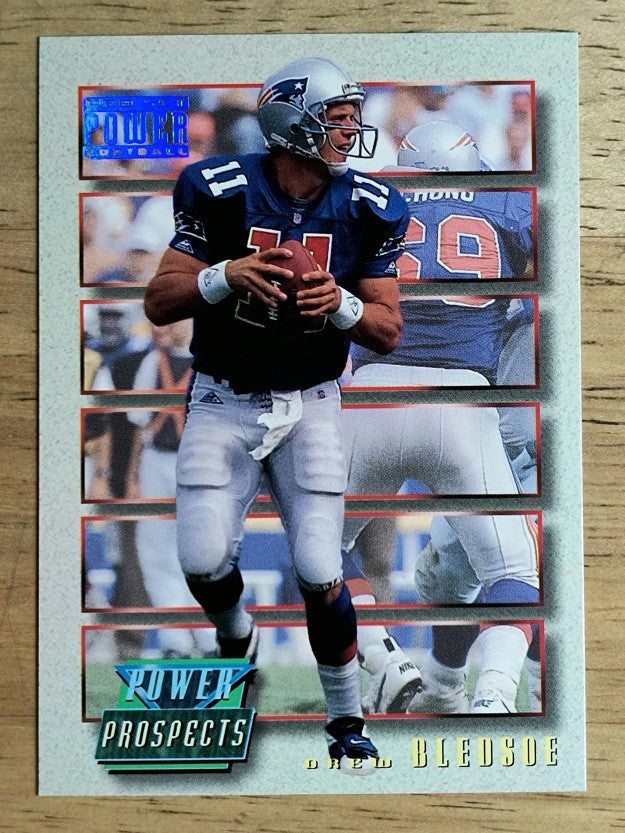 1993 Power Update Prospects #1 Drew Bledsoe RC