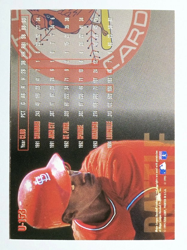 1995 Fleer Update #153 Allen Battle