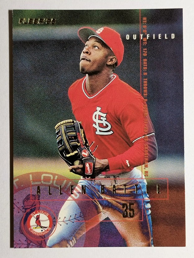 1995 Fleer Update #153 Allen Battle