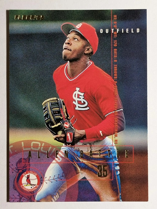 1995 Fleer Update #153 Allen Battle